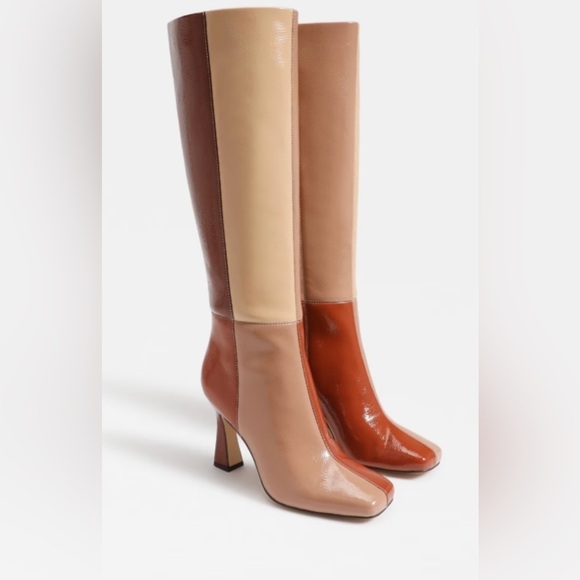 Circus by Sam Edelman Shoes - CIRCUS BY SAM EDELMAN/ BOOTS Sepia Brown/Ginger/Blonde SZ 8 NWOB